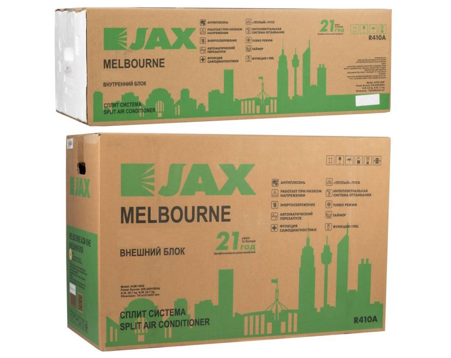 Сплит-система JAX Melbourne ACM-32HE (завод и компрессор: GREE)