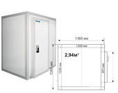 Холодильная камера Polair КХН-2,94 (1360*1360*2200)