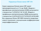 Наружный блок MDV mini VRF MDV-V180W/DRN1 DC inverter