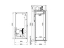 Низкотемпературные шкафы с металическими дверьми Polair CB114-G