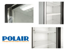 Холодильный шкаф со стеклянной дверью Polair DM105-S (мех зам)