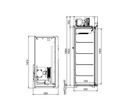 Холодильный шкаф с металлической дверью Polair CB114-Gm