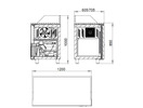Среднетемпературный холодильный стол Polair TM2GNpizza-G
