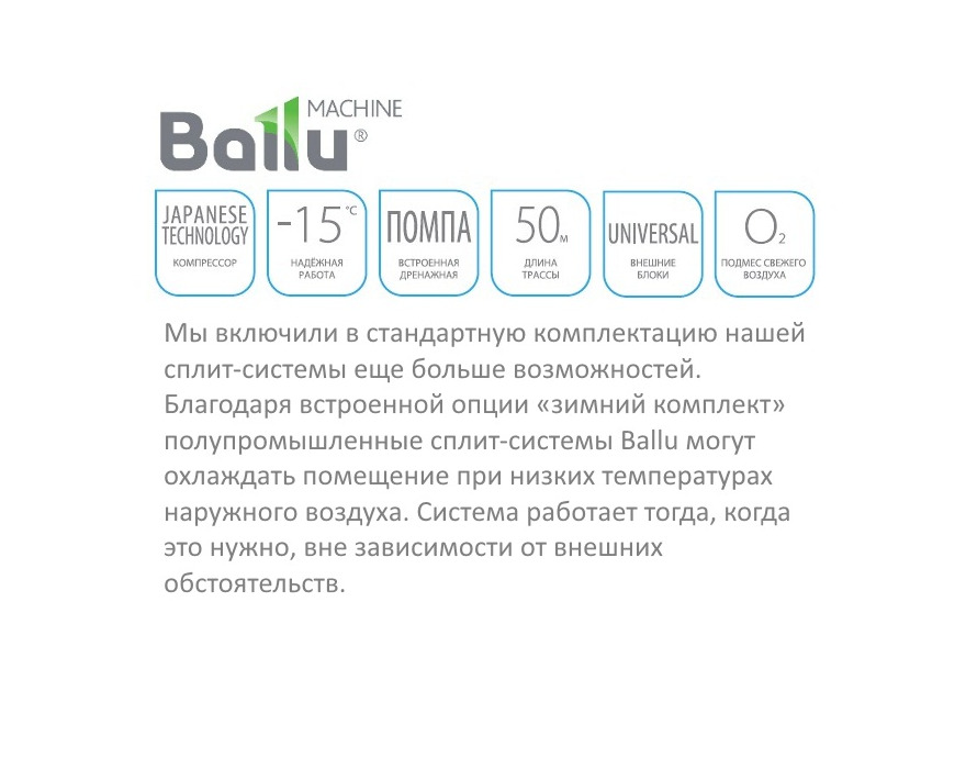 Кассетная сплит-система Ballu BLC_C-24H N1_21Y