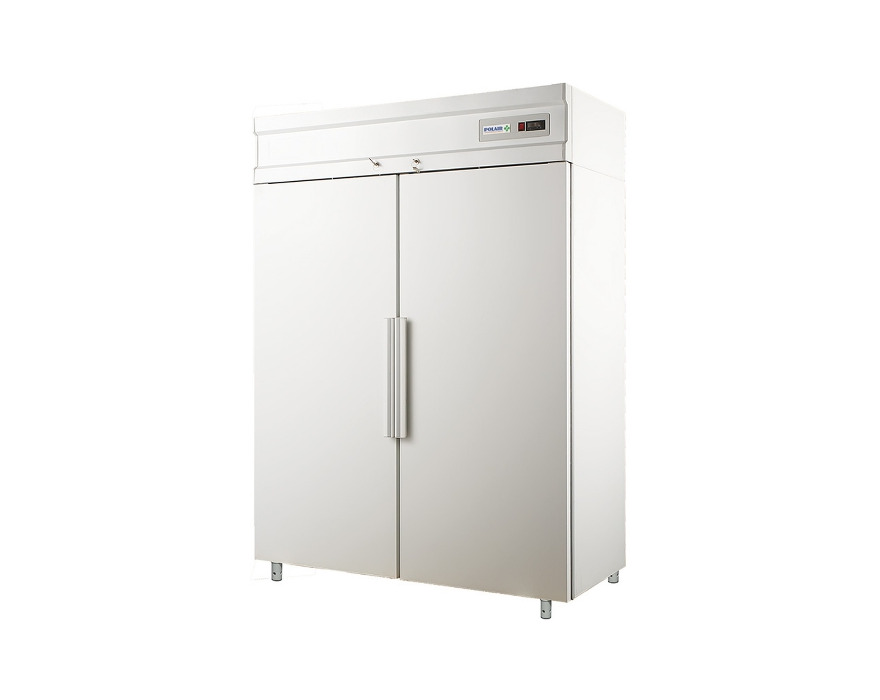 Низкотемпературный шкаф с металическими дверьми Polair CB114-S