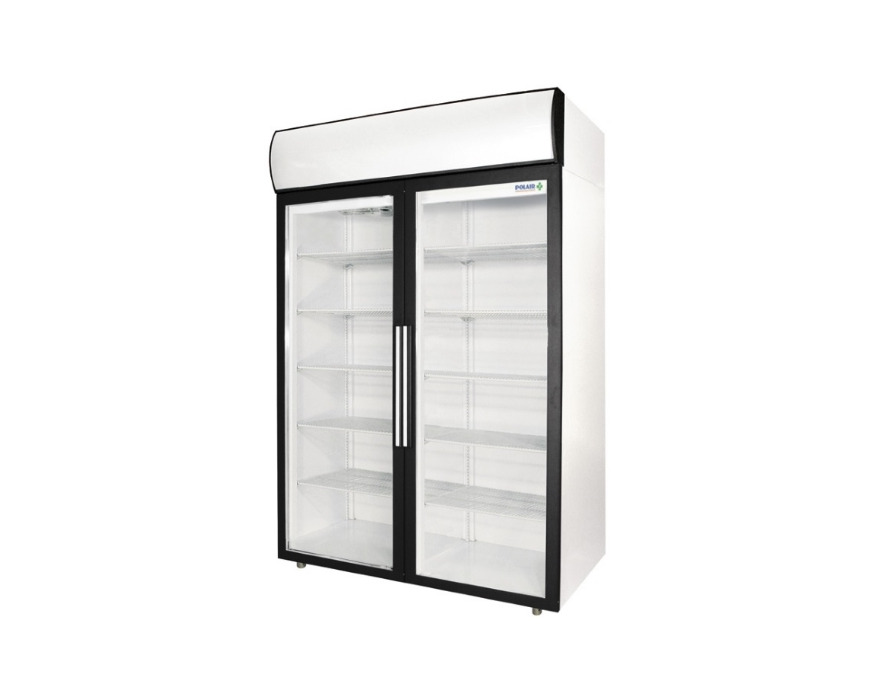 Холодильный шкаф со стеклянными дверьми Polair DM114-S