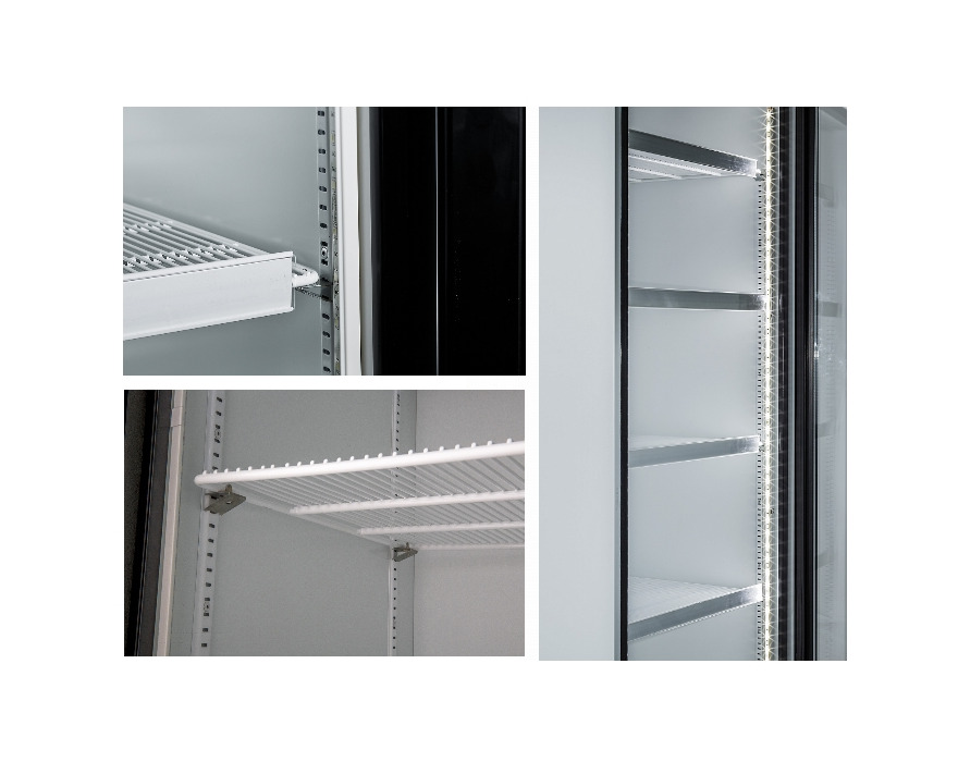 Холодильный шкаф со стеклянной дверью Polair DM114Sd-S (версия 2.0)
