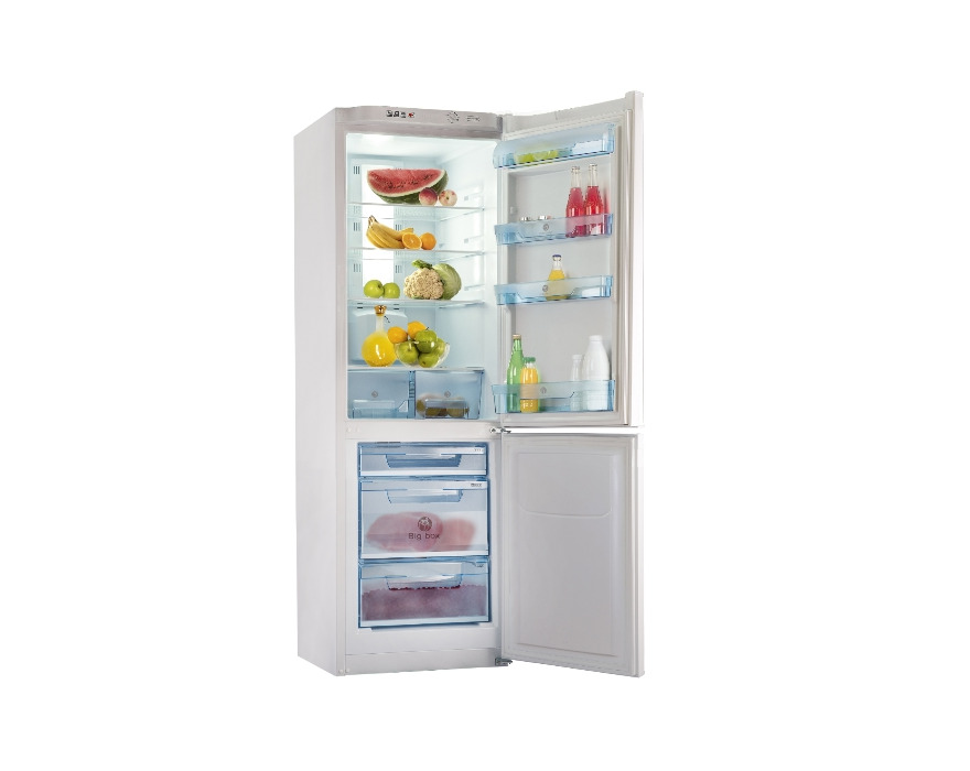 Холодильный шкаф бытовой двухкамерный POZIS RK FNF-170 White/Graphite