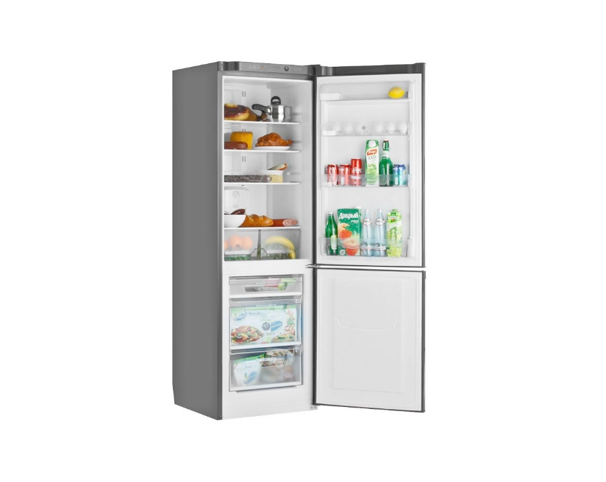 Холодильный шкаф бытовой двухкамерный POZIS RK FNF-170 Silver metal