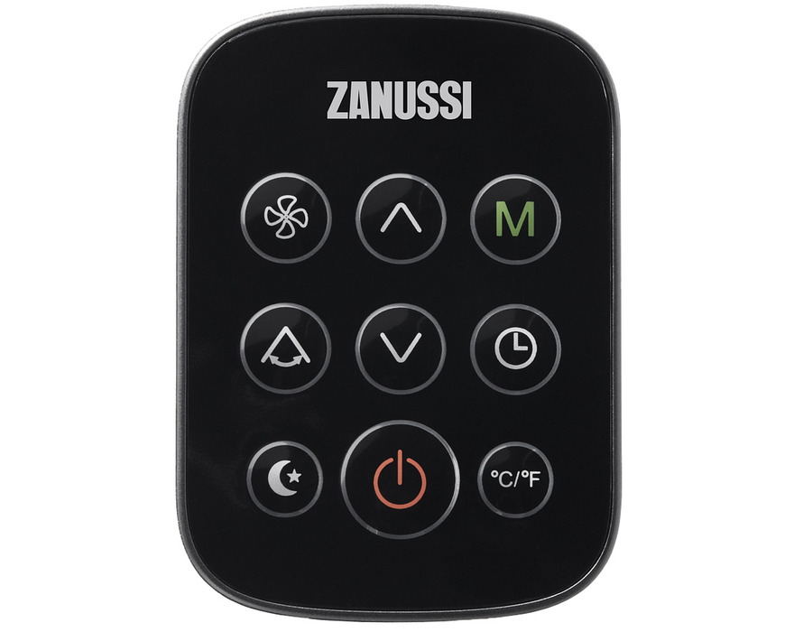 Мобильный кондиционер Zanussi MASSIMO BLACK ZACM-09MS/N1