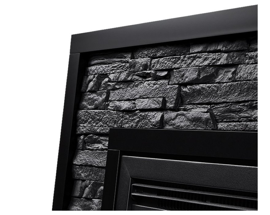 Декоративный Портал Loft 30 камень черный, черная эмаль