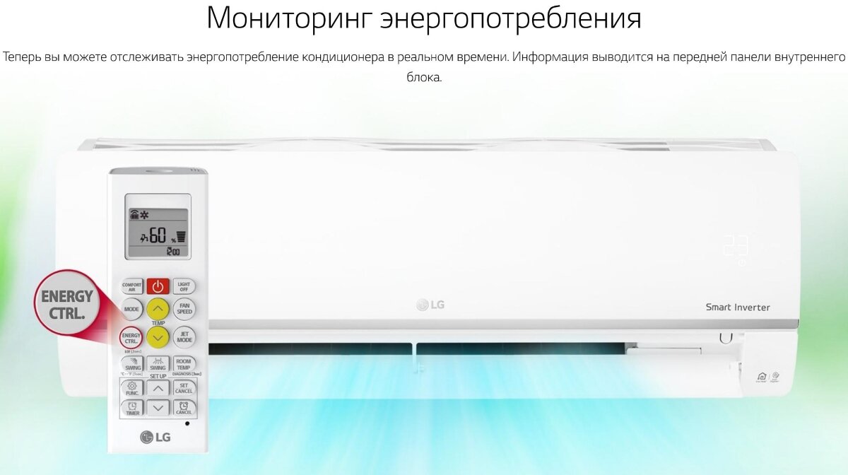 Сплит система LG серии DELUX презентация
