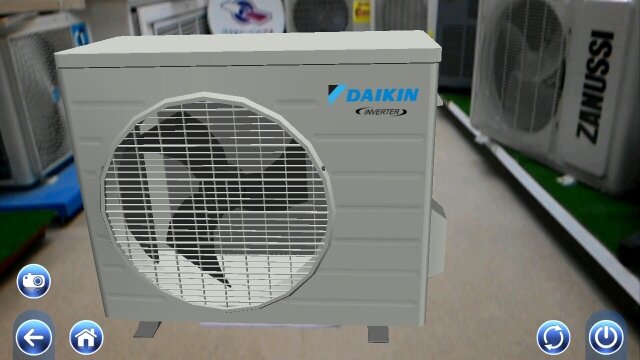 Подобрать технику Daikin – легко! Приложение Daikin 3D!